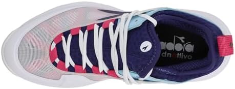 Amazon | Diadora Speed Blushield Fly 4 + W Clay (ホワイト/ブルー