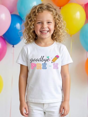 Image of Pre-K Graduation Shirt: Toddler Girls Boys Last Day of School T-Shirt Kids 2026 Preschool Graduation Gift Tops