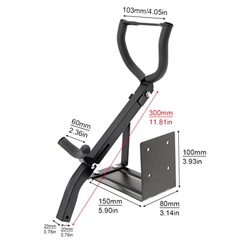 Wanlian SAXOPHONE WALL MOUNT Alto Saxophone Stand Wall Mount Use On Alto Saxophone,Tenor Saxophone,Saxophone Hook - Premium Duty Steel Sax Studio Wall Hanger Holder Hook thumb #1
