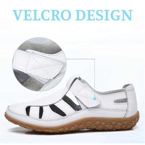 Gladiator Sandals For Women Dressy Summer Closed Toe Non Slip Sandals Comfortable Hollow Out Soft Cushion Sandal Summer Outdoor Beach Athletic Shoes3