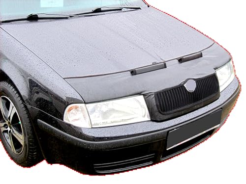 Hood Bra Front End Nose Mask Compatible with Skoda Octavia 1U 1996-2010 Bonnet Bra STONEGUARD Protector Tuning