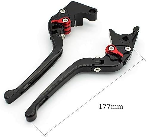 Miniatura 2 de FXCNC Racing CNC Palancas de embrague de freno plegables 3D de aluminio ajustable para Ducati HYPERMOTARD 821 SP 2013-2015 HYPERMOTARD 939 SP