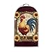 Psesaysky Sunflower Rooster Blender Cover Fingerprint-proof Dust-proof Protection for Appliances Kitchen Appliance Case Fit for Most Standard Blenders Waterproof Fabric