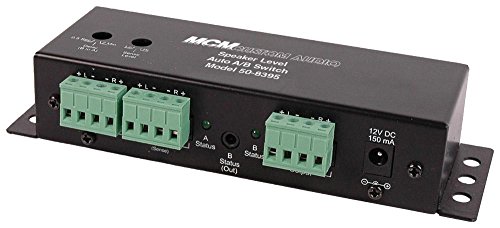 MCM 50-8395 Automatic Speaker Switch