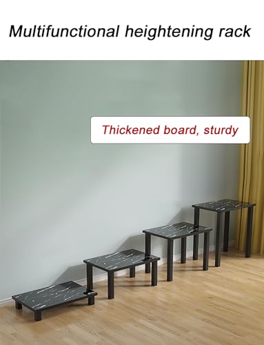 Étagère de rangement empilable design solide un niveau polyvalent - 3