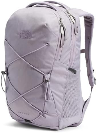 THE NORTH FACE Women's Jester Everyday Laptop Backpack | Commuter Travel Bag with Laptop Sleeve, Water Repellent Finish, Minimal Grey Dark Heather/Minimal Grey-NPF, One Size - 1