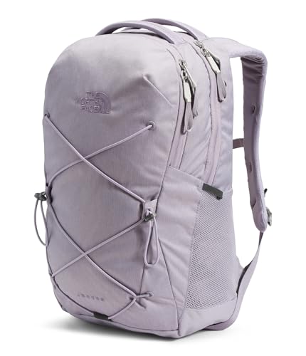 Image of The North Face Women's Jester Everyday Laptop Backpack - Commuter Travel Bag, Laptop Sleeve, Water-Repellent, Minimal Grey Dark Heather /Minimal Grey-NPF, One Size