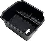 EVTIME Center Console Organizer Interior Storage Box fit for 2023 2022 2021 2020 2019 2018 VW Tiguan and 2023 2022 VW Taos Insert ABS Armrest Box Storage Accessories