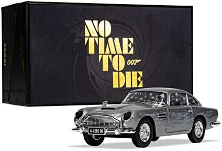 Corgi James Bond No Time to Die Aston Martin DB5 1:36 Diecast Display Model Car CC04314, Silver