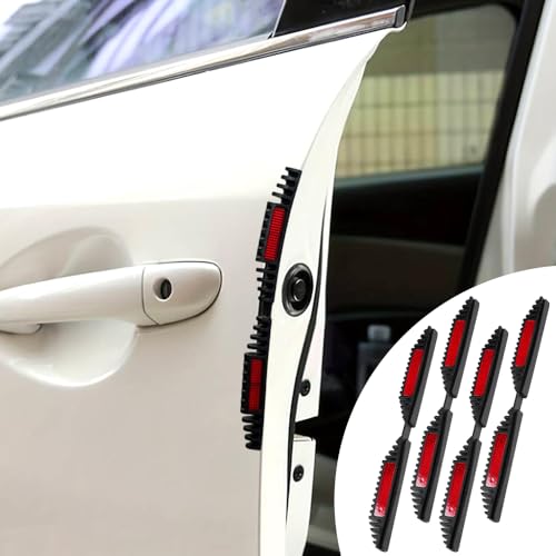4 Stück Kantenschutz Autotür (21.5 X 2 cm), Nachts Reflektierend Auto Türkantenschutz, Kratzfest Türkantenschutz Aufkleber, Autotür Ecke Anti-Scratch Abdeckung Passend für die Meisten Autos