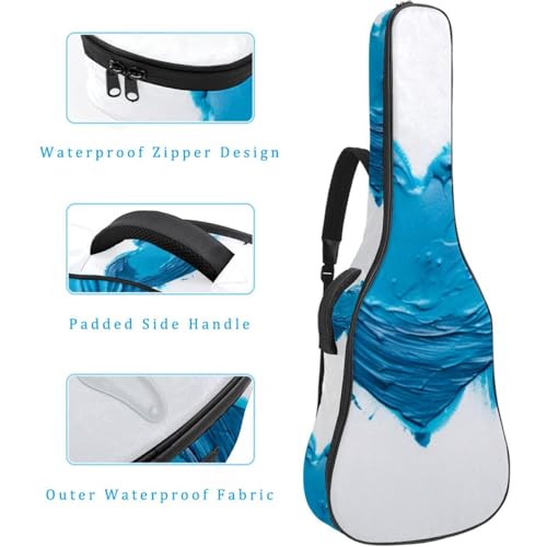 Housse guitare acoustique 42 pouces avec compartiment accessoires