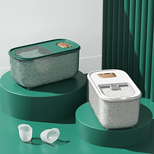 Boîte de rangement pour céréales et distributeur de riz grand récipient scellé - 4