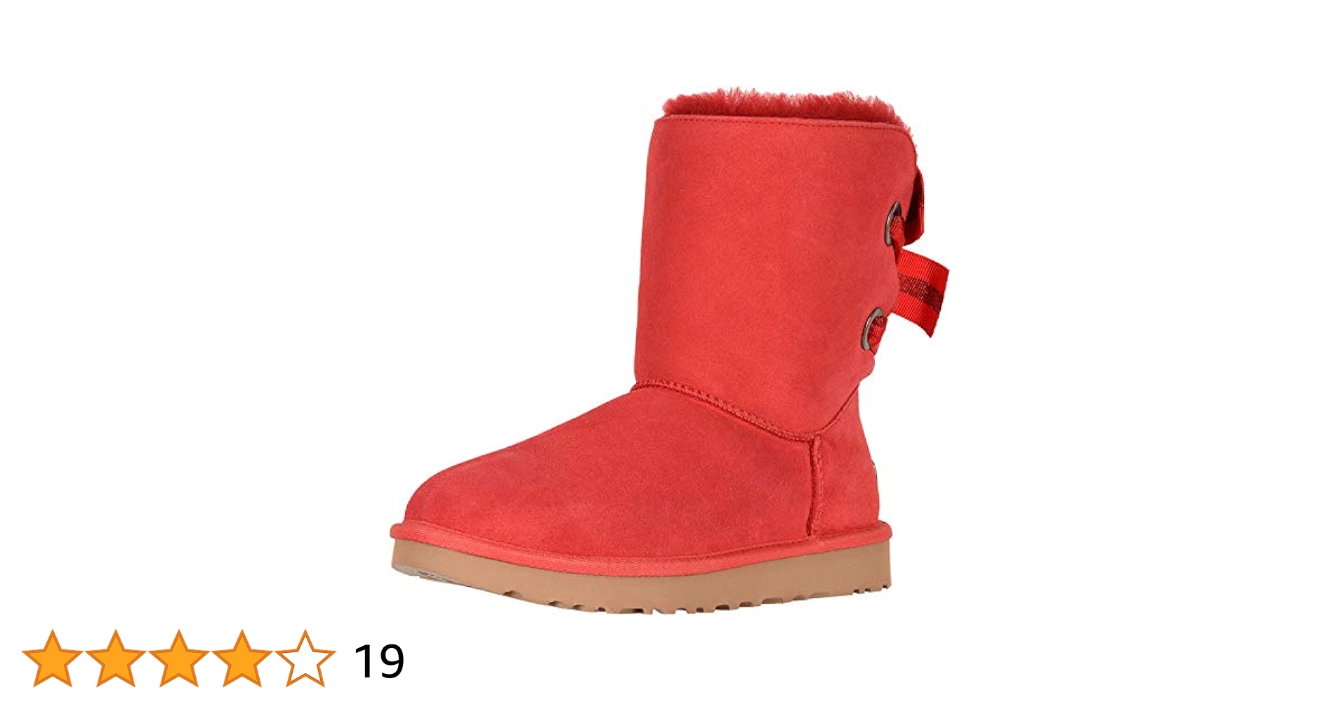 Ugg bailey bow red cheap