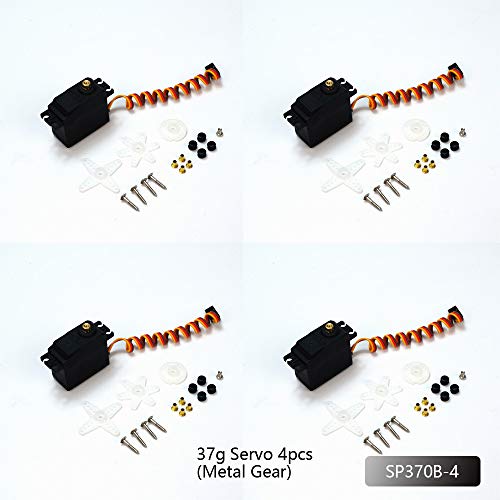 Servomoteurs pour modèle radiocommandé légers de 2.5g à 37g SP 370B-4