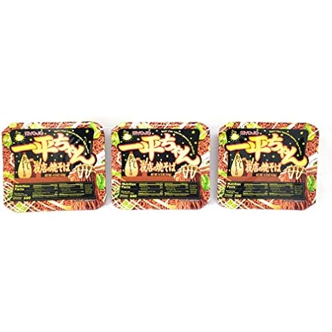 Myojo Ippei-chan Yakisoba Japanese Style Instant Noodles 134g, 3 Pack Cover
