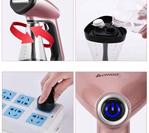 Xunmaifxi Electriccompact Handheld Garment Steamer, Vertical And Horizontal Garment Steamer, Steamer Wrinkle Remover 25S Fast Heat-Uphotel, B #TOP4