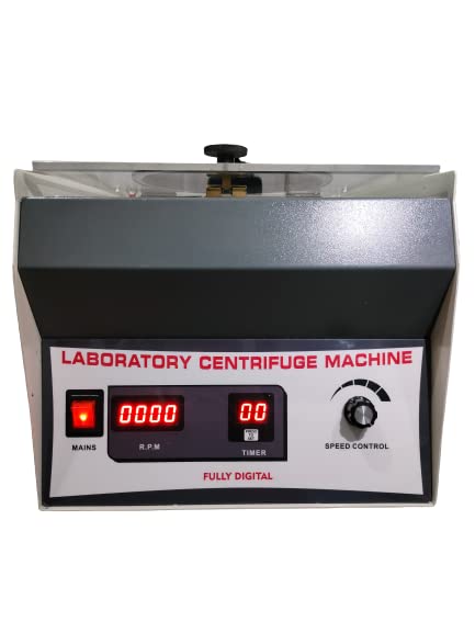 BodyTechSolution® Digital Centrifuge Machine with Timer (8 x 15 ml) | High Speed 1500-5000 R.P.M | ISO 9001:2015 Certified | Best Centrifuge machine for Laboratory (1YR WARRANTY) (B0BRW7YGVD) Amazon Price History, Amazon Price Tracker