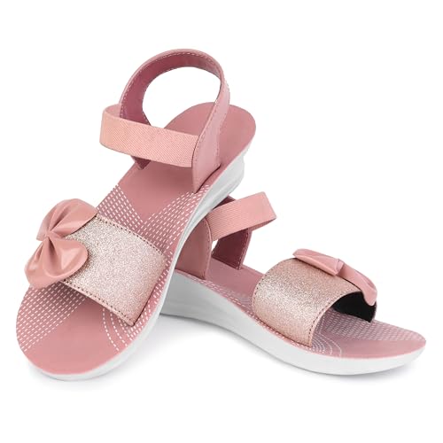 Image of Stylish and Comfortable Sandals with Bow Detail for Everyday Wear