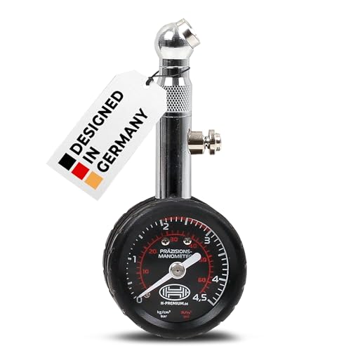 HEYNER 564200 Manometro per pressione gomme pneumatico pneumatico nero