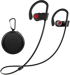 In-Ear Bluetooth Headphones, Boean Wireless Headphones IPX7 Waterproof Earphones Sport Earbuds, Bluetooth 5.1 and 10 Hrs Battery, CVC 8.0 Noise Cancelling Mic Earbuds for Gym Running Outdoor Sports