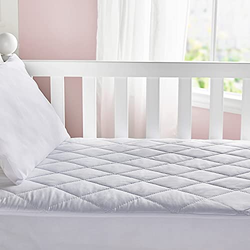 Miniatura 4 de Pikolin Baby - Protector de Colchón Bebé Impermeable Acolchado Tejido Absorbente, Tratamiento Hipoalergénico, Transpirable y Silencioso, Oeko-Tex, Ajustable para Cuna 60x120 cm - Cubrecolchón