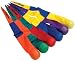 Sportime Catch Tail Foam Balls, 36 Inches, Assorted Colors, Set of 6