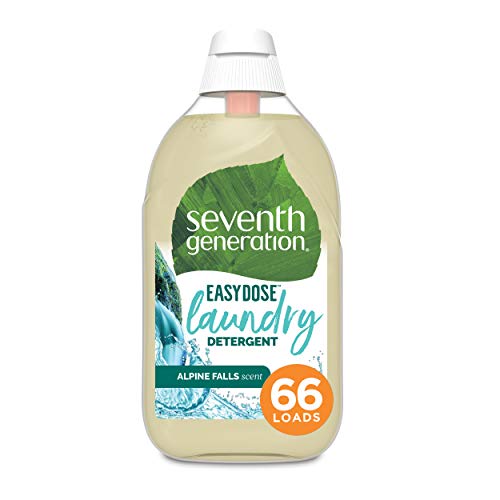 Seventh Generation Laundry Detergent, Ultra Concentrated EasyDose, Alpine Falls, 23 oz, 66 Loads