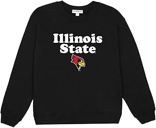Suburban Riot Illinois State University Official Vintage Willow Women's Long Sleeve Fleece Sweatshirt