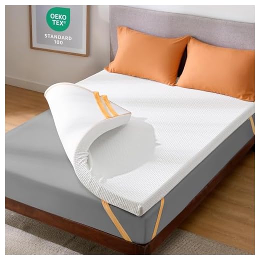 Bedsure Matratzen Topper 180x200cm, 7,5cm Höhe Matratzentopper, H2&H3 Gel Memory Foam Matratzenauflage für Boxspringbett Wohnwagen Schlafsofa, mit Abnehmbaren und Waschbaren Bezug, Weiß