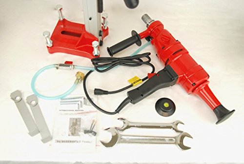 Bluerock Tools Model 4Z1Ws Concrete 2-Speed Core Drill With Stand #TOP6