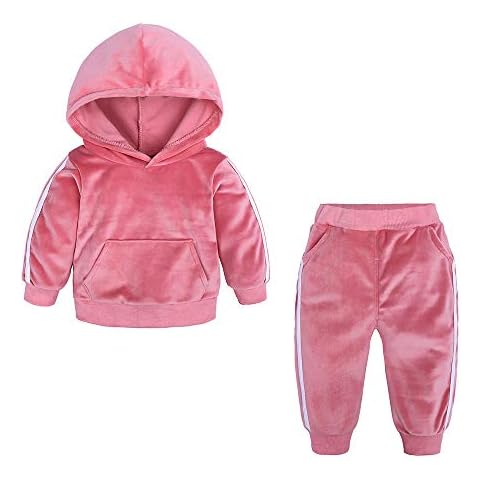 Kids Tales Velvet Hooded Tracksuit Set Cover