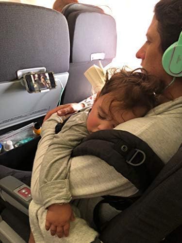 Miniatura 6 de The SkyClip + Soporte para teléfono y tableta para viajes aéreos, uso doméstico y de oficina - Soporte para teléfono a bordo compatible con iPhone,