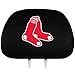 MLB Boston Red Sox Head Rest Covers, 2-Pack