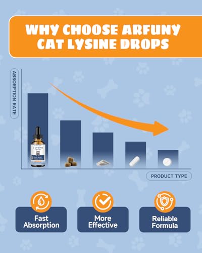 SANTKOL L-Lysin für Katzen - 60ML Lysin Tropfen Katze - Für Immunsystem, Abwehrkräfte & Atemwege - Immunsystem Stärken - Natürlich Antibiotika Katze - Geröster Hühnchengeschmack