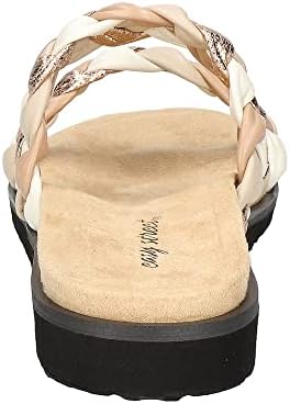 Easy Street Women's Susi Slide Sandal, Natural Multi Woven, 6 | Image 5