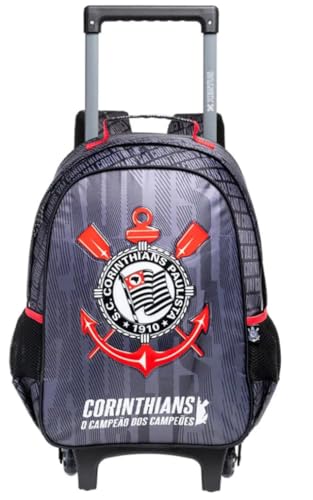Mochila de Rodinhas Escolar 16 Corinthians R