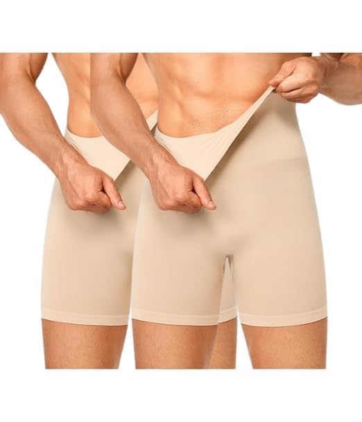 Men's Tummy Tucker Shapewear Vest | Seamless Waist Trainer Compression Body Shaper | Slimming Tummy Control Undershirt for Gym, Office & Everyday Wear-image-13