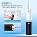 Bigsmile Water Flosser Cordless Dental Irrigator Kid Braces Oral Irrigador Travel Shower Portable Teeth Pick Wireless Floss IPX7 200ML Famous Dentist Recommend(Panda)