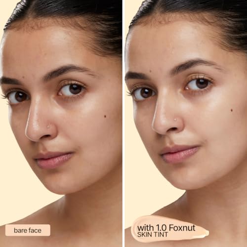 Image of SOTRUE Skin Tint with SPF30 | 4-in-1 Primer, Moisturizer, Foundation & Sunscreen | Light to Medium Coverage, Dewy Glow Finish | Hydrating Formula with Collagen Peptide, NMF Complex & Vitamin E | 35ml - Foxnut