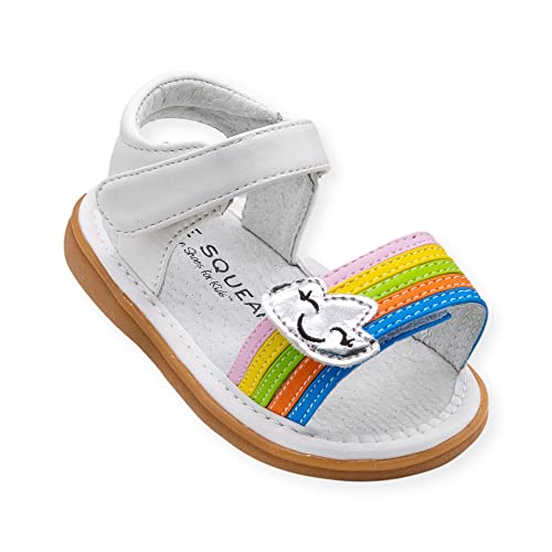 Image of Wee Squeak Toddler Squeaky Sandals with Removable Squeaker in Fun Styles & Colors for Boys and Girls