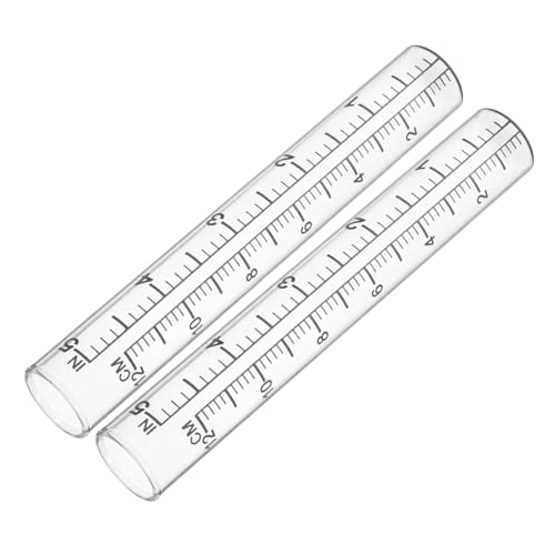 SUPVOX Replacement Rain Gauge Tube for Yard Measure Gauge for Outdoor Rainfall Measurement Instrument