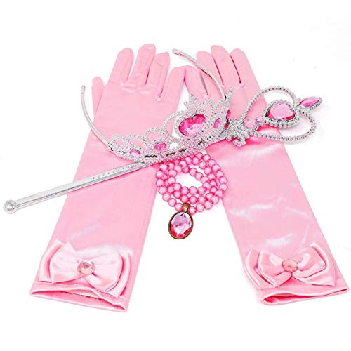 Orgrimmar GIRLS ACCESSORIES Princess Dress Up Accessories Gloves Tiara Crown Wand Necklaces Presents thumb #2
