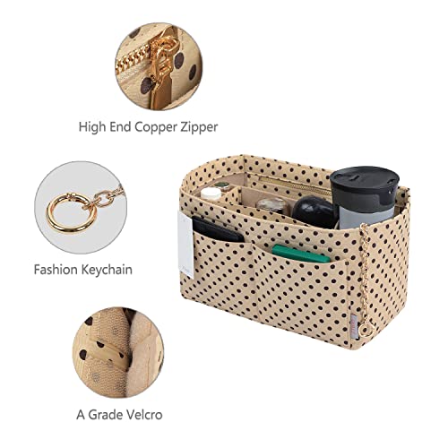 Organizador de bolso ZTUJO en fieltro con cremallera miniatura 4