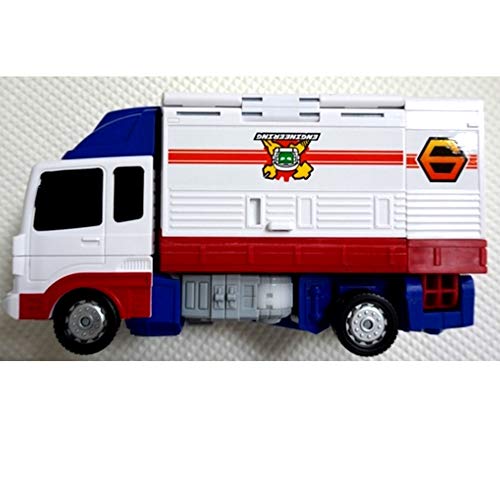 Hello Carbot Iront - Korean Animation Robot Character - Transformer Robot With 6Pcs Carbot Crews #TOP2