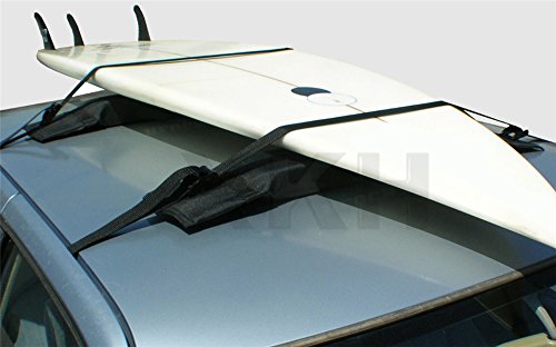 SMT- 2 Surfboard Soft Wrap Roof Racks Rax Any Car Automobile SUV Minivan
