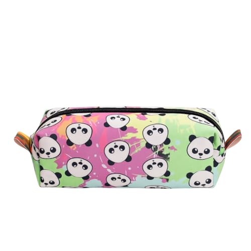 Estojo Infantil Escolar Espaçoso Porta Lápis Grande Fofinho Panda Menina