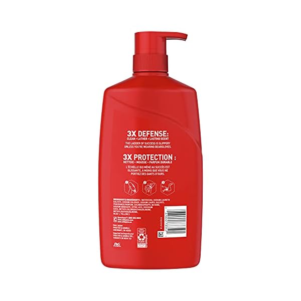 Old Spice Wild Bearglove Scent Body Wash for Men, 30 Fl Oz (Pack of 4)