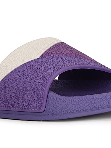 Bata womens E- Ivry Purple Slide Sandal - 7 UK (5729581) - Image 5