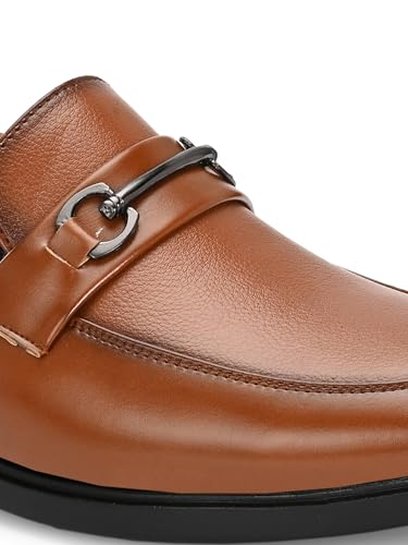 Image of Server Slip-On Mens' Formal Shoe | Pull On Stylish Non-Lace Design | Soft Cushioned Insole for Comfort | Premium Craftsmanship & Durable Build | Perfect for Office & Formal Wear | Loafer Look