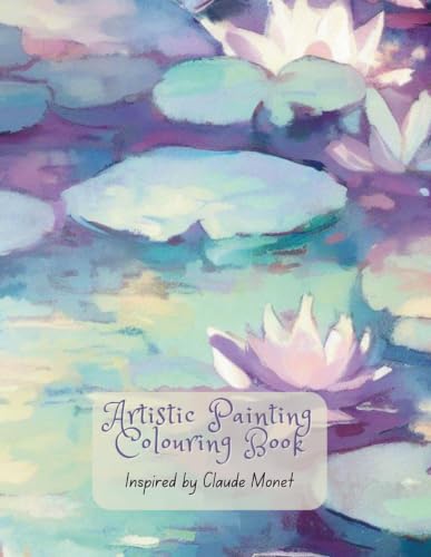 Artistic Painting Coloring Book: Inspired by Claude Monet image 2